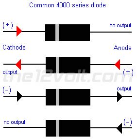 diode wiring diagrams relaysswitchesdiode wiring diagrams
