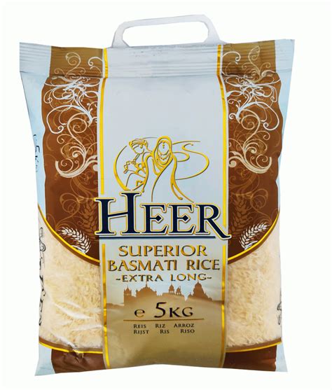 heer superior basmati rice  kg spice town  grocery store