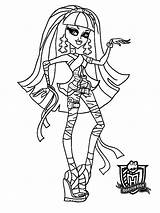 Monster High Pages Coloring Kids Cleo Fun Ultimate Drawing Getdrawings Elissabat Colouring Printable Frankenstein sketch template