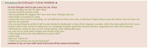 Anon Forgets To Flush The Toilet R Greentext