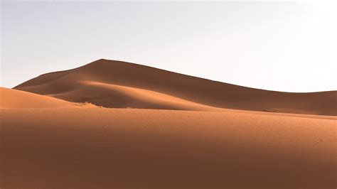 desert sand  clear sky  stock photo