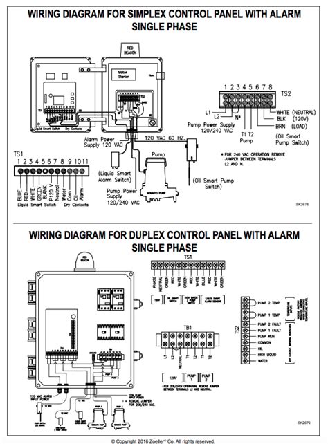 zoeller  pump control box wiring diagram wiring diagram  schematic
