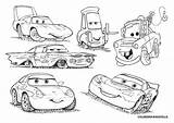 Coloring Cars Pages Kids Tractor Mcqueen Disney Pixar Color Mater Sheet Colour Tipping Boys Printable Print Colouring Sheets Lightning sketch template