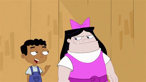 Image Baljeet And Buford Dressed As Isabella Png