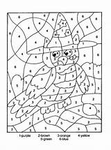 Mosaic Number Color Printable Lbartman Via sketch template