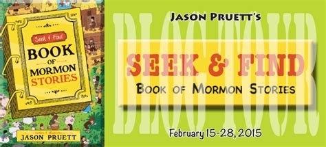 seek find book  mormon stories    love