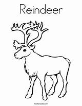 Coloring Reindeer Pages Worksheet Print Template Noodle Do Outline Animals Change Twistynoodle Favorites Login Add sketch template