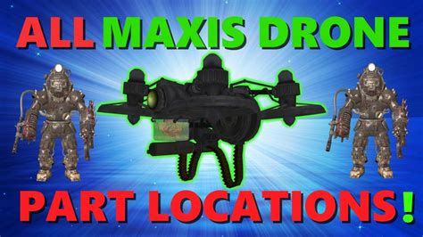 maxis drone parts  locations origins remastered black ops  zombies youtube