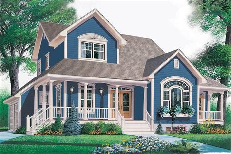 plan dr wrap  porch country style house plans country house plans farmhouse style