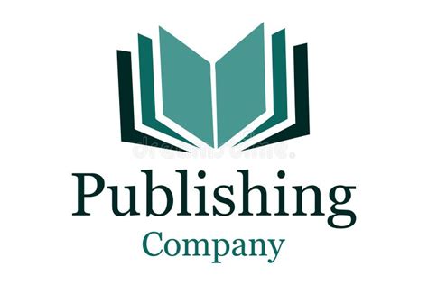 publishing company logo stock vector image  agency