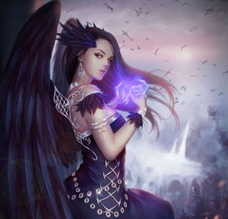 beauty dark angel desktop nexus wallpapers angel fantasy art fantasy girl