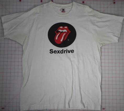 rolling stones sexdrive vintage xl t shirt ebay