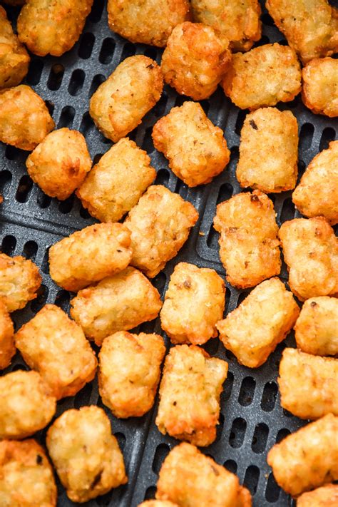 cook frozen tater tots   air fryer project meal plan