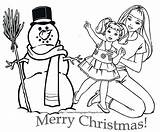 Barbie Coloring Christmas Pages Print Baby Colouring Color Printable Sister Her Skipper Frost Jack Barbiecoloring Printables Open Click Will Popular sketch template