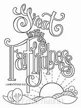 Coloring Faithfulness Great Thy Psalm Bible Pages Colouring Printable Lamentations Children Journaling 5x11 Color Verse Getcolorings Book Etsy Sheet School sketch template