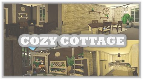 cozy cottage bloxburg youtube
