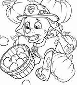 Paw Patrol Coloring Marshall Thanksgiving Pages Underwater 4th July Getcolorings Coloringpagesonly Rubble sketch template