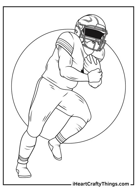 nfl coloring pages updated