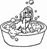 Bath Coloring Pages Kids Animated Bad Fun sketch template
