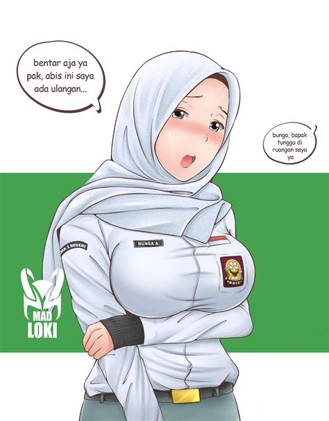 komik madloki hijab sma komikindo