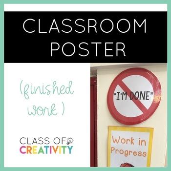 classroom sign  class  creativity teachers pay teachers