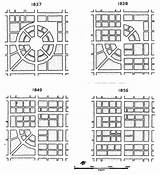 Circleville City Grid Urban Ohio Architecture Concept Diagram Squaring Pattern Plan Layout Circular Site Planning Square 1837 1856 Center Radial sketch template