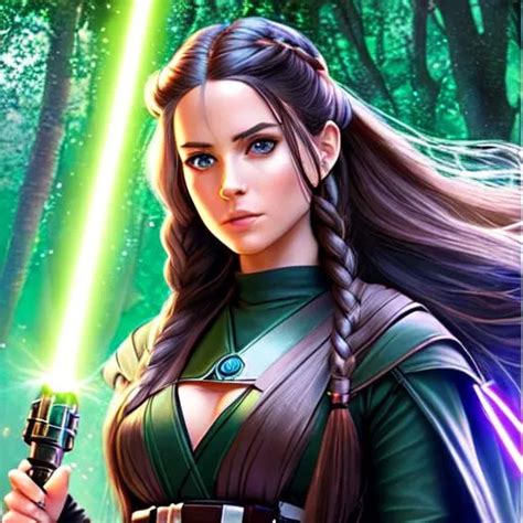 Breathtaking Star Wars Jedi Woman Realistic G Openart