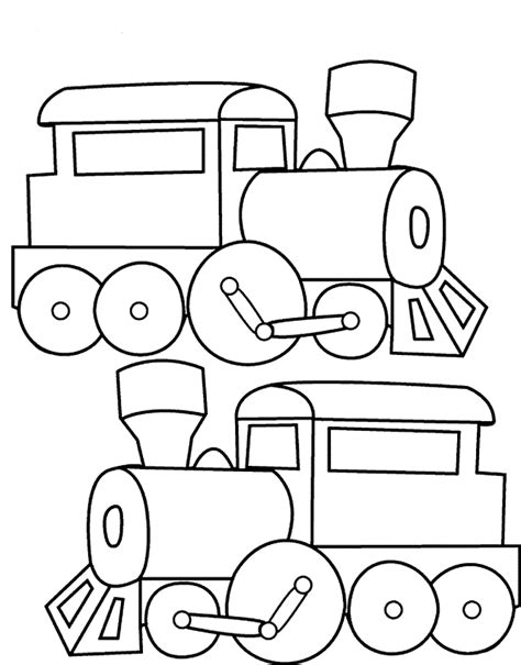 train coloring pages coloring pages  kids
