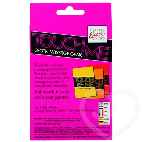 reviews of touch me erotic massage card game by lovehoney sex games free discreet shipping