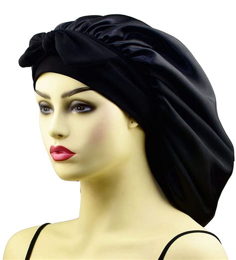 Silk Bonnets For Braids Sleep Bonnet For Women Long Hair