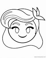 Coloring Emojis Emoji Disney Pages Ariel Colouring Printable Cute Wonders Faces Pdf Furniture Visit sketch template