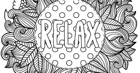 relax coloring page  grown ups    printable  coloring