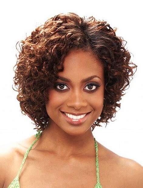african american remy hair medium curly lace front wig