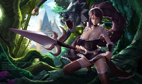 nidalee league of legends lol stocking nsfw sex related or lewd adult content