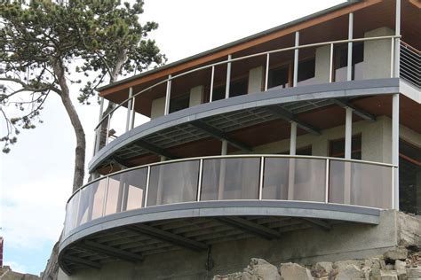 Curved Glass Railing Curved Glass Balustrades Balcony Systems