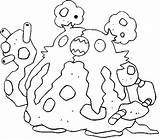 Garbodor Dibujos Coloriages Pokémon Morningkids sketch template