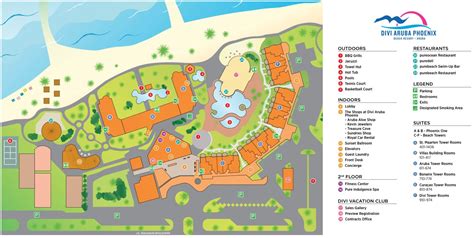 divi aruba phoenix beach resort map travel resort maps