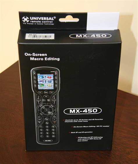 universal remote mx  remote control review audioholics