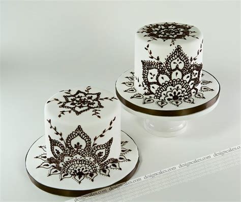wedding cakes  christine  design cakes henna cake designs henna cake cake decorating designs