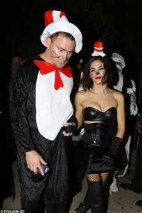 jenna dewan tatum wears sexy cat in the hat costume to george clooney s halloween party daily