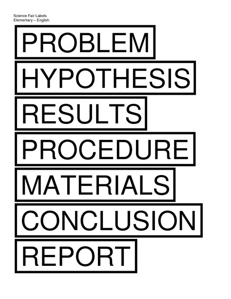 words problem hypothhes results procedure  materials conclusion