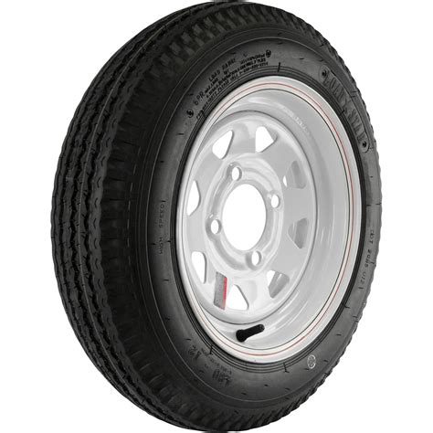 hole high speed spoked rim design trailer tire assembly   tire
