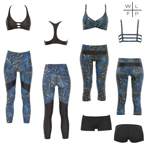 Midnight Jungle Moana Activewear Leggings With Love From Paradise