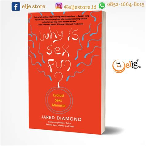 buku why is sex fun jared diamond jared diamond