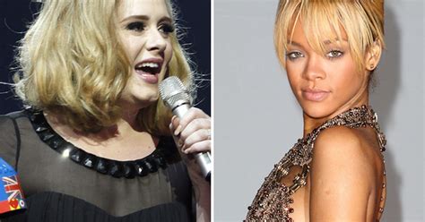rihanna and adele s blonde hair dos have increased sales of blonde hair