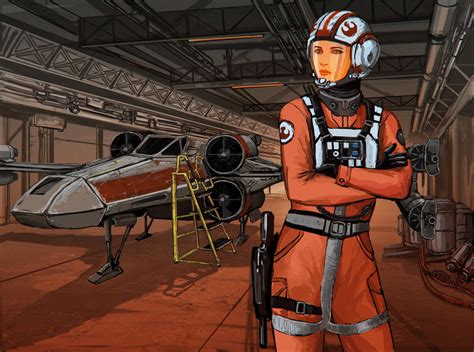sw rebel pilot redesign  kvlticon  baronneutron  deviantart