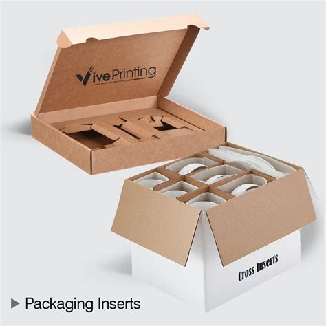 custom packaging inserts paperboard cardboard foam vivepackagingcom