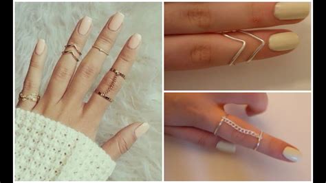 diy easy rings youtube