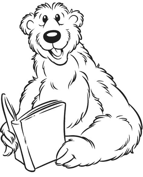 printable bear pictures coloring home
