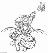 Coloring Dragon Pages Train Fishlegs Meatlug Toothless Getcoloringpages Hiccup sketch template